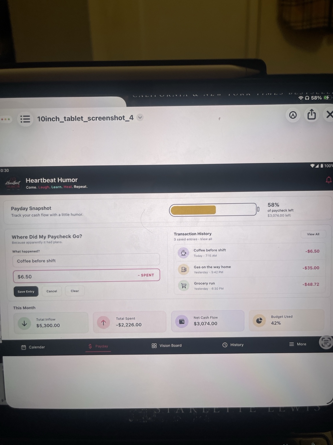 Elite Nurse Shift Tracker: Payday Cash-Flow